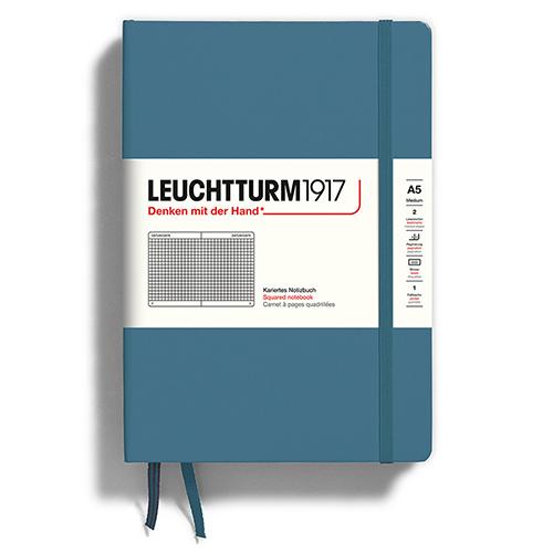ロイヒトトゥルム1917（LEUCHTTURM1917）　ハードカバー　ミディアム　A5　方眼　36...