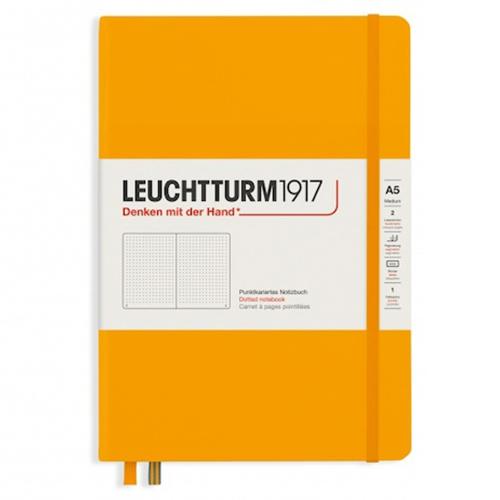 ロイヒトトゥルム1917（LEUCHTTURM1917）　ハードカバー　ミディアム　A5　ドット　3...