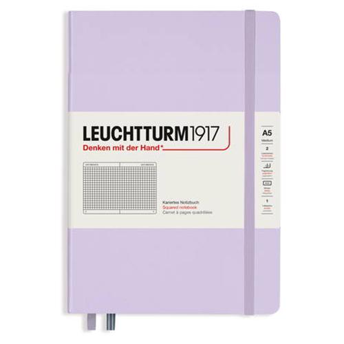 ロイヒトトゥルム1917（LEUCHTTURM1917）　ミディアム　A5　方眼　365483　ライ...