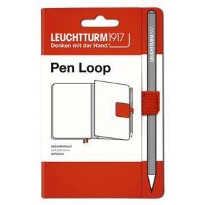 ロイヒトトゥルム1917（LEUCHTTURM1917）　ペンループ　367288　フォックスレッド│手帳・ダイアリー　ペンホルダー・手帳バンド ハン｜hands-net