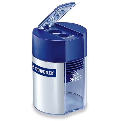 ステッドラー（STAEDTLER）　フタ付シャープナー　2穴　512−001 ハンズ