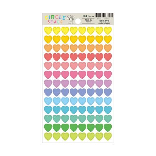 リュリュ　サークルシール・ベーシック　RCSB−01　ハート ハンズ