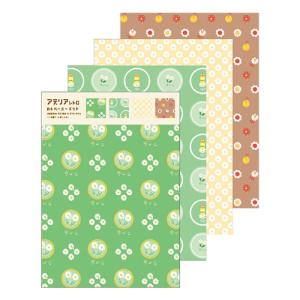 リュリュ ペーパーパッド ADPー06 野ばな│ラッピング用品 包装紙 ラッピングペーパー 東急ハンズ