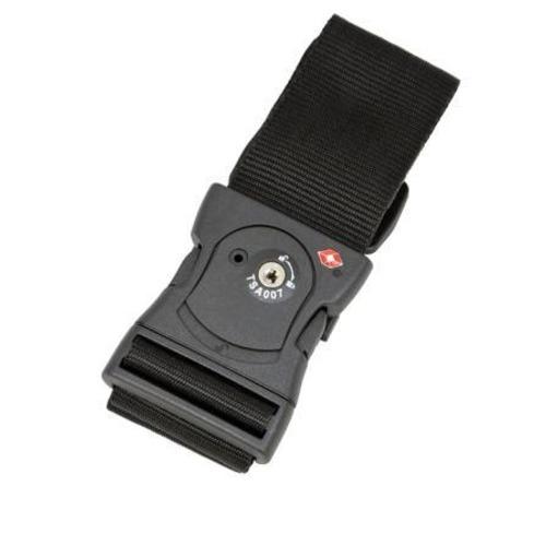 コンサイス　TSAパレットスーツケースベルト　ブラック ハンズ