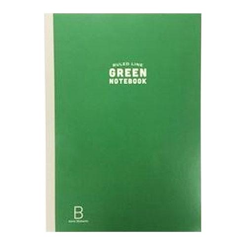 アックスコーポレーション　グリーンノート　B5　B罫　IA-N-30　グリーン ハンズ