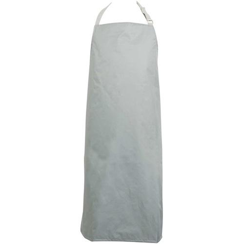 和泉布帛　超軽量防水シルバーコートエプロン　No.1595　ライトグレー ハンズ