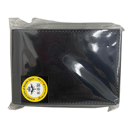 レヴァンクール（Revain　Quer）　ハミルトン　小銭入付き　5面パスケース　HT−2　ブラック...