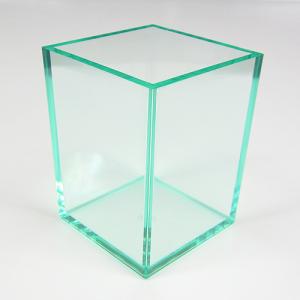 有賀　ペンスタンド　角型　クリアグリーン　70×70×90×4mm ハンズ｜hands-net