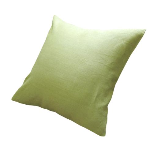 クッションカバー　ピュアリネン　45×45cm　抹茶 ハンズ