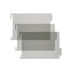 デルフォニックス（DELFONICS）　ロルバーンポケット付メモ　インデックスシート　横型L用　501001　717　クリアグレー　3枚入 ハンズ｜hands-net