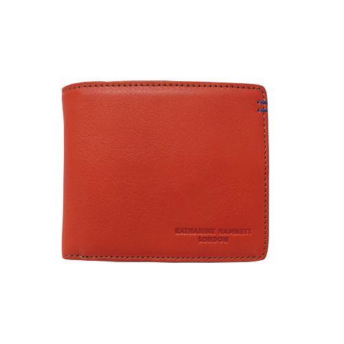 キャサリンハムネット（KATHARINE　HAMNETT）　BOX札入れ　50701OR　オレンジ ...