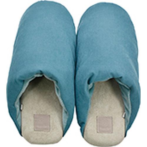 現代百貨　boule　エアリースリッパ　Lサイズ　ブルー ハンズ