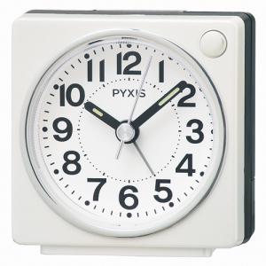 セイコー（SEIKO）　コンパクトアラームクロック　NR449W　ホワイト ハンズ｜hands-net