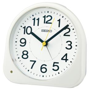 セイコー（SEIKO）　夜でも見える目ざまし時計　KR525W　ホワイト ハンズ｜hands-net