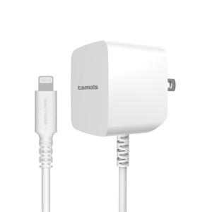 【お買い得】　多摩電子工業　コンセントチャージャー　ライトニングケーブル直結　2.4A　2m　TA54L20W　ホワイト ハンズ｜hands-net