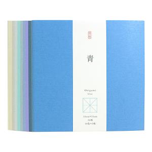 尚雅堂　大人のためのおりがみ　青　15cm角　29276 ハンズ｜hands-net