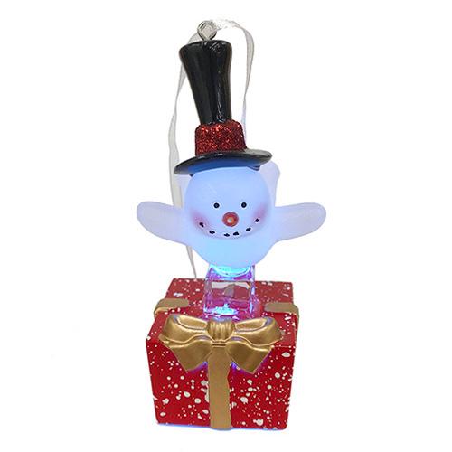 【クリスマス】　グッドモーニングカンパニー　クリスタルライト　フライング　スノーマン ハンズ