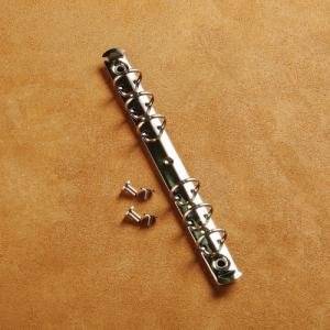 レザークラフト システムバインダー ネジ式 17.5cm ニッケル 1827