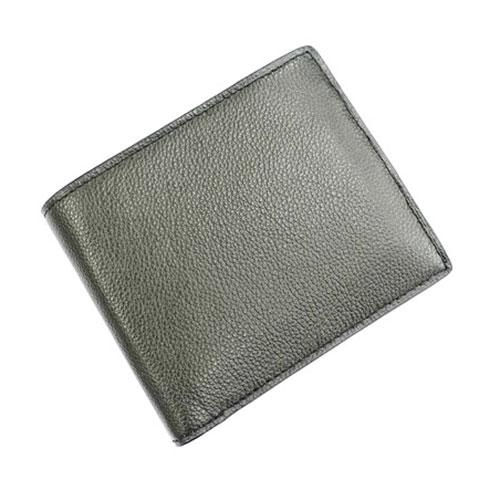 ブレイリオ（Brelio）　SPAD　YAKレザー　小銭入れ付き札入れ　123-81　グリーン／ブラ...