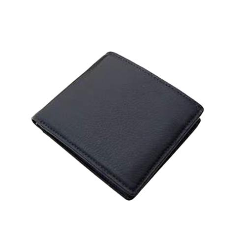 ブレイリオ　YAKレザー　純札入れ　124‐17　ブラック×ネイビー ハンズ