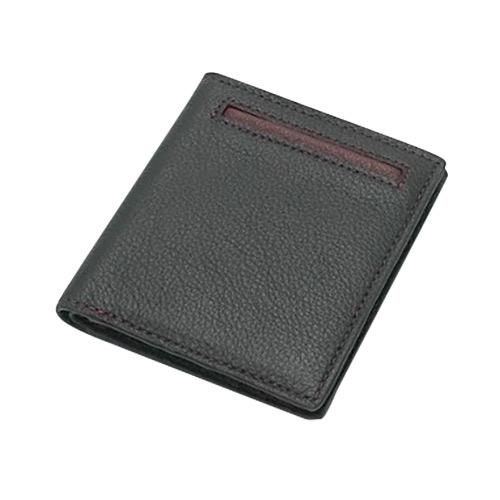 ブレイリオ（Brelio）　SPAD　YAKレザー　スマートWマルチ　133-15　ブラック×ワイン...