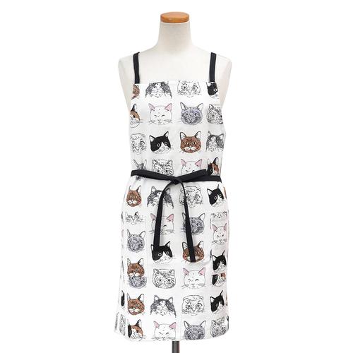 ヴェリアスキャット　ショートエプロン　アイボリー ハンズ