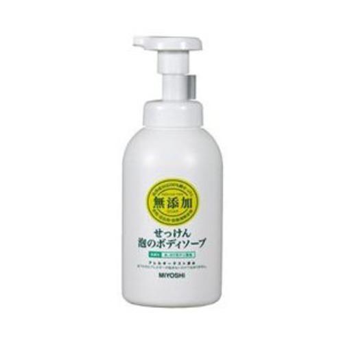 ミヨシ石鹸　無添加せっけん　泡のボディソープ　500mL ハンズ