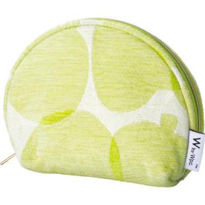 【お買い得】　ダブリュピーシー（Wpc.）　ゴブラン織ラウンドポーチ　W069−103　フルーツグリーン ハンズ｜hands-net