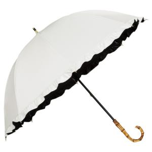 ダブリュピーシー（Wpc.）　UVO8本骨　フリル　UVO3−04　オフ│傘・レインウェア・雨具　日傘・晴雨兼用傘