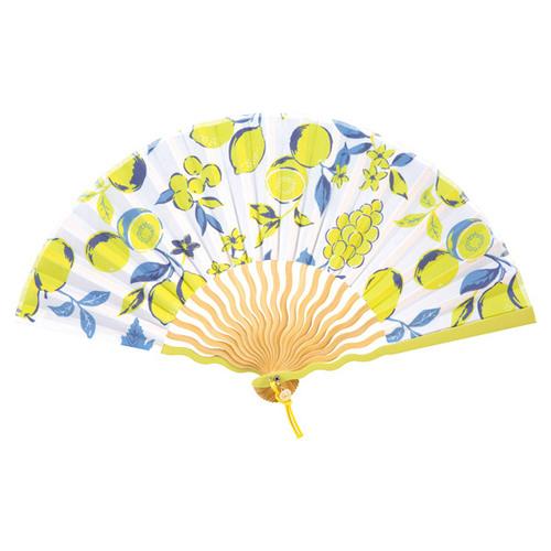 ダブリュピーシー（Wpc.）　ギフトボックス入り扇子　ウェーブタイプ　フルーツオフ ハンズ