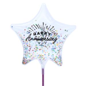 キッシーズ　バルーン　4SS　ハッピーアニバーサリー　25432　クリアC ハンズ