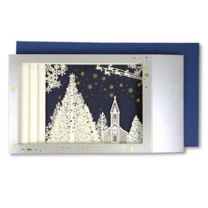 【クリスマス】　イーズ　クリスマスカード　GX3624　120×210mm│カード・ポストカード　クリスマスカード 東急ハンズ