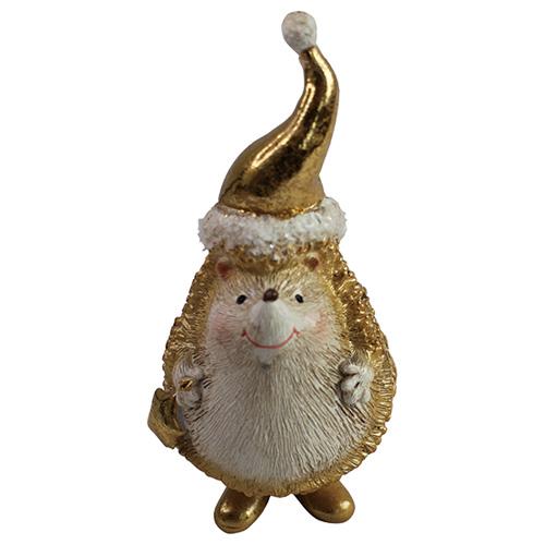 【クリスマス】　ハリネズミクリスマスハット　CTP−X419　ゴールド ハンズ