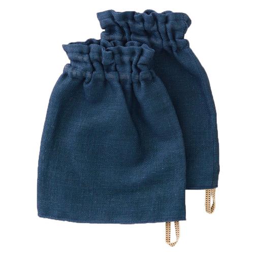 井上企画　幡　かやキッチンアームカバー　IY8518　鉄紺 ハンズ