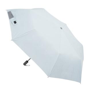 イノベーター×ハンズ　晴雨兼用自動開閉傘　60cm　ペールブルー│傘・レインウェア・雨具　日傘・晴雨兼用傘 ハンズ｜hands-net