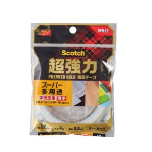3M　スコッチ　超強力両面テープ　薄手　SPU−12　12mm×4m ハンズ