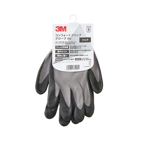 スリーエム（3M）　コンフォートグリップグローブ　マルチタイプ　S　GLOVE−GRA−S　グレー ...