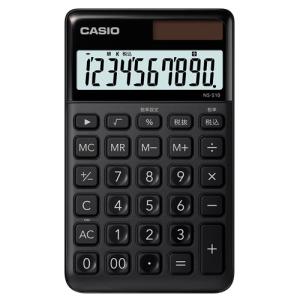 カシオ（CASIO）　スタイリッシュ電卓　NS-S10-BK-N　ブラック ハンズ｜hands-net