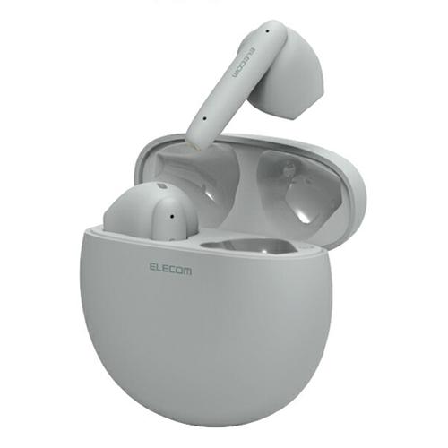 エレコム（ELECOM）　Bluetooth　完全ワイヤレスヘッドホン　LBT-TWS17GY　グレ...