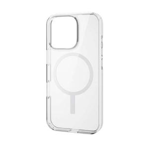 【iPhone16Pro】　エレコム（ELECOM）　ハイブリッドケース　MAGKEEP　PM-A24CMAG02WH　ホワイト ハンズ｜hands-net