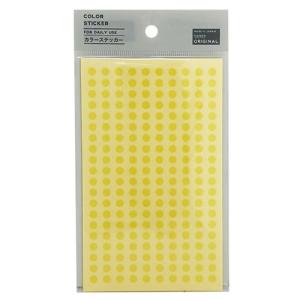ハンズオリジナル　カラーステッカー　5mm丸　黄 ハンズ｜hands-net