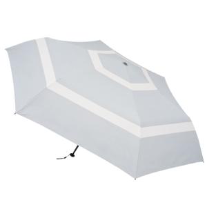 hands＋ 超軽量一級遮光折りたたみ傘 60cm グレーボーダー│レインウェア 雨具 折りたたみ傘 東急ハンズ