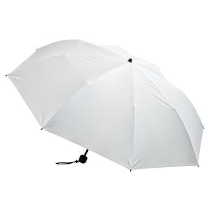 hands＋　たたまずに持ち運べる傘　60cm　ホワイト ハンズ