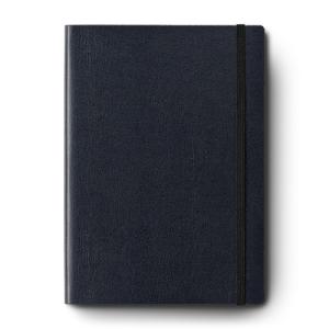 【2025年3月始まり】　hands＋　ダイアリー　ハード　A5　ウィークリーバーチカル　ミッドナイトブルー　月曜始まり ハンズ｜hands-net