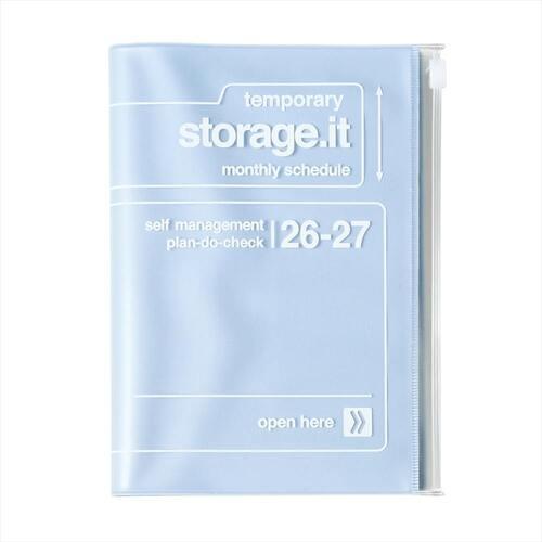 【2026年3月始まり】　マークス（MARK'S）　ストレージイット　B6変型　マンスリーブロック　...