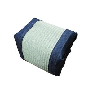イケヒコ・コーポレーション　いぐさ×デニム　サイコロ枕　デニム ハンズ｜hands-net