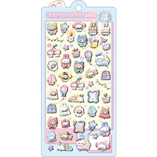 クーリア　ボンボンドロップシール　きぐるみボンボン ハンズ