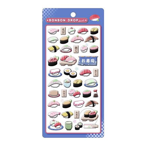 クーリア　ボンボンドロップシール　和柄　お寿司 ハンズ