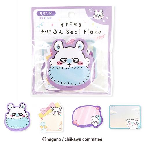 カミオジャパン　ちいかわ　かけるんシールフレーク　モモンガ ハンズ