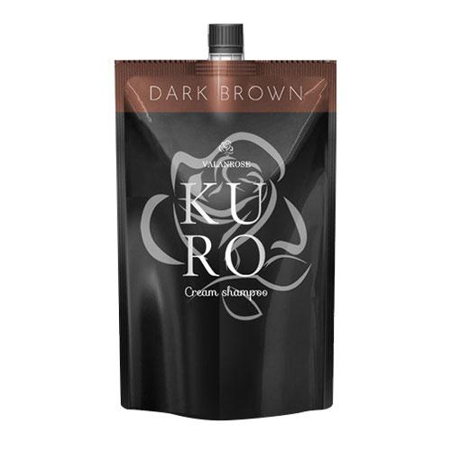 バランローズ（VALANROSE）　KURO　クリームシャンプー　ダークブラウン　400g ハンズ